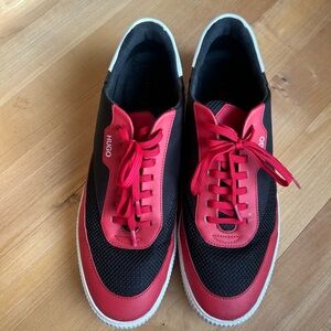 HUGO Hugo Boss Sneakers – Red & Black – Men’s Size 13